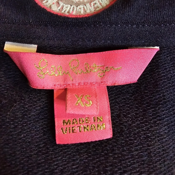 Lily Pulitzer Newport Skipper Solid Popover XS Coastal Grandma Preppy - Picture 8 of 13